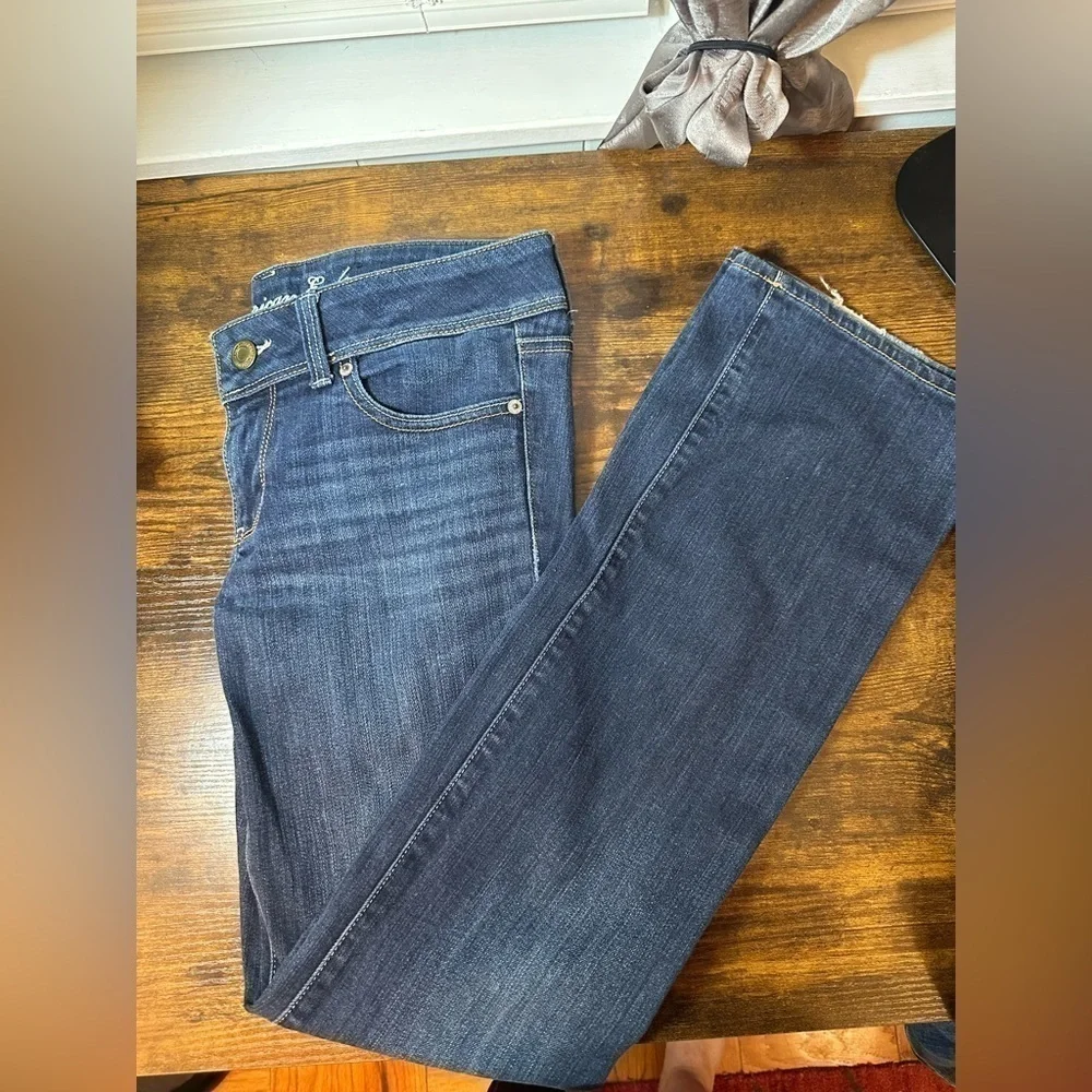 American Eagle Slim Boot Women’s Stretch Jeans Size 8 Long